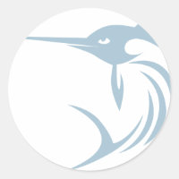 Logo de l'icône de l'espadon cool Chemise