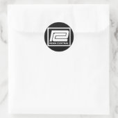 Sticker Rond Logo de Penn Central Railway Company (Sac)