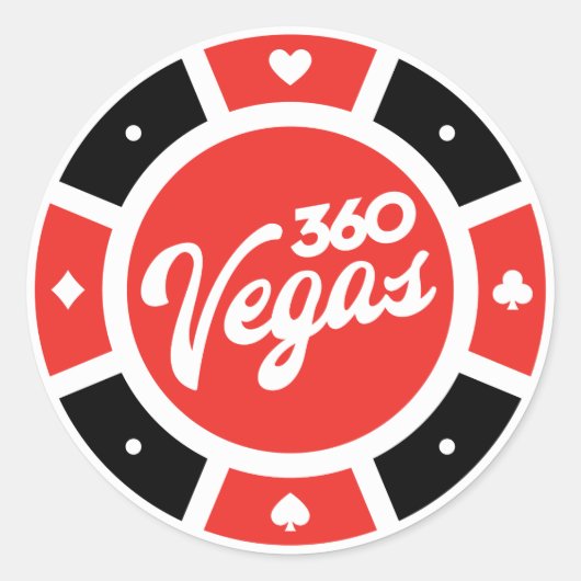 Sticker Rond Logo de retour en arrière de la puce (Devant)