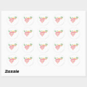 Sticker Rond Logo de Supergirl (Feuille)