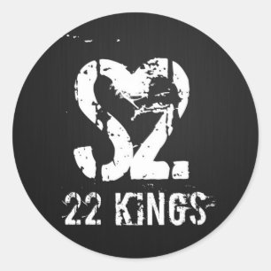 Sticker Rond Logo de tambour