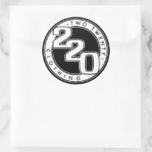 Sticker Rond Logo de vêtements 220 (Sac)