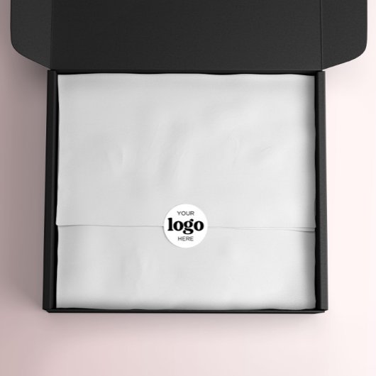 Sticker Rond Logo d'entreprise personnalisé Packaging d'entrepr