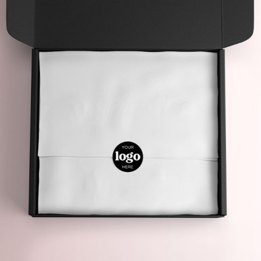 Sticker Rond Logo d'entreprise personnalisé Packaging d'entrepr
