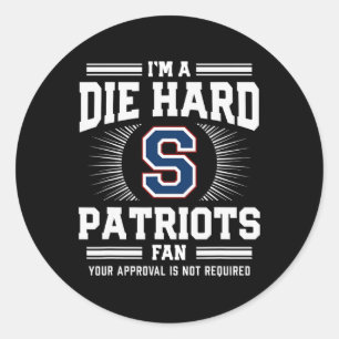 Sticker Rond Logo Des Patriotes Du Sud De Parkersburg Die Venti