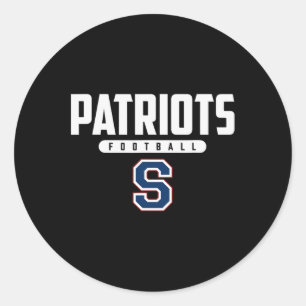 Sticker Rond Logo Des Patriotes Du Sud De Parkersburg Hs