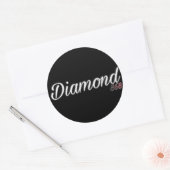 Sticker Rond Logo Diamond 868 (Enveloppe)