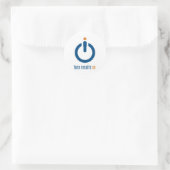 Sticker Rond Logo Digineer #3 (Sac)