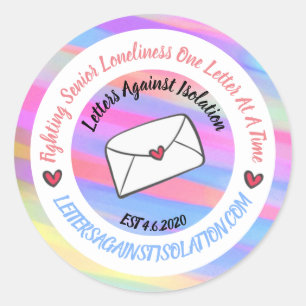 Sticker Rond Logo du LAI pour l'anniversaire