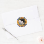 Sticker Rond Logo du patch de mission Apollo 12 (Enveloppe)
