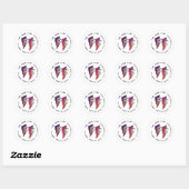 Sticker Rond Logo Fizzle Force (Feuille)