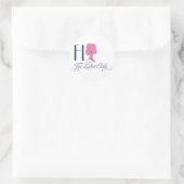Sticker Rond Logo FLO (Sac)