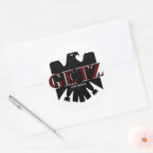 Sticker Rond Logo Getz Off-Road (Enveloppe)