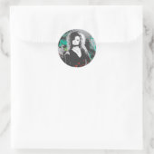 Sticker Rond Logo Graphique de Bellatrix Lestrange (Sac)