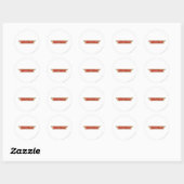 Sticker Rond Logo Hawkwoman (Feuille)