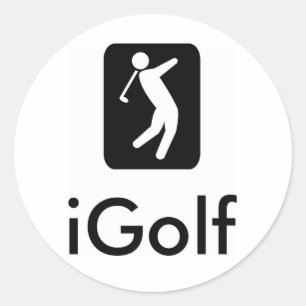 Sticker Rond Logo iGolf
