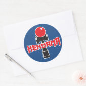 Sticker Rond Logo Kendama (Enveloppe)