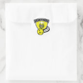 Sticker Rond Logo -Kit d'équipe - Fort William High... - Custom (Sac)