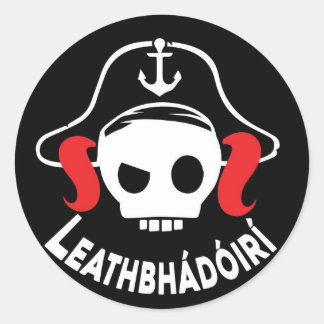 Sticker Rond Lógó Leathbhádóirí