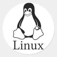 Logo Linux avec Tux le Penguin Linux