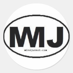Sticker Rond Logo Mind Junket