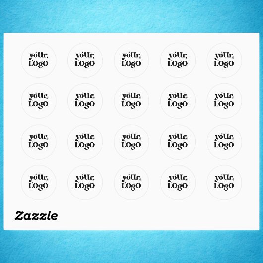 Sticker Rond Logo minimaliste