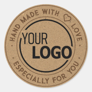 Sticker Rond Logo Modèle D'Image Particulièrement Pour Vous Pap