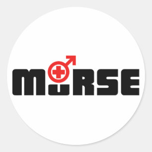 Sticker Rond Logo Murcie en blanc
