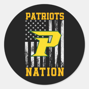 Sticker Rond Logo Nation De Patriotes De Pinecrest