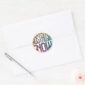 Sticker Rond Logo Nostalgie Now (Enveloppe)