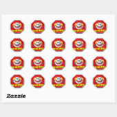 Sticker Rond Logo Officiel Just Aware (Feuille)