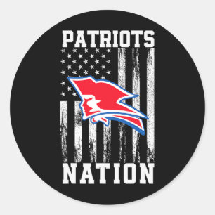 Sticker Rond Logo Pender Patriots Nation H