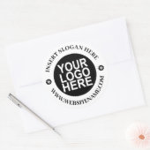 Sticker Rond Logo personnalisé (Enveloppe)
