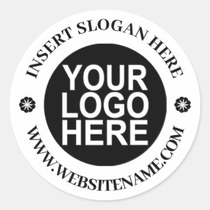 Sticker Rond Logo personnalisé