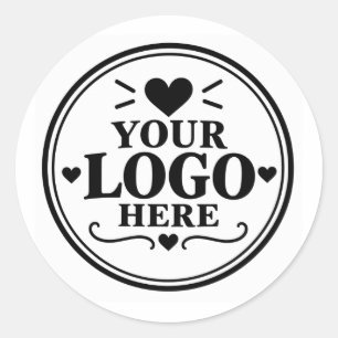 Sticker Rond Logo personnalisé ou image