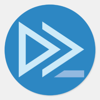 Sticker Rond Logo PowerShell Conference EU