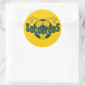 Sticker Rond Logo Socceroos World soccer Roos cadeaux (Sac)