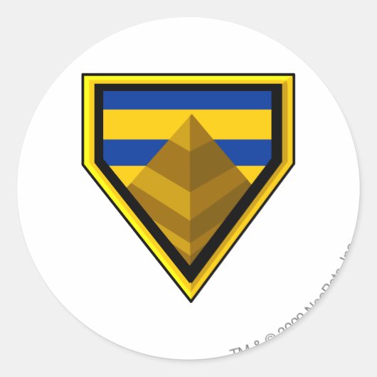 Sticker Rond Logo Team Lost Desert (Devant)