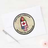 STICKER ROND LOGO TFK (Enveloppe)