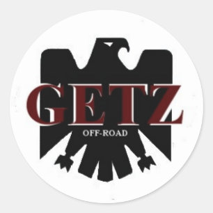 Sticker Rond Logo tous terrains de Getz
