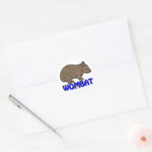 Sticker Rond Logo Wombat III (Enveloppe)