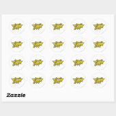 Sticker Rond Logo Wonder Woman 1 (Feuille)