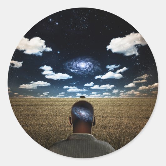 Sticker Rond Loin (Devant)