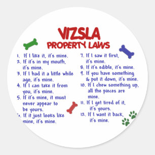 Sticker Rond Lois 2 de propriété de VIZSLA