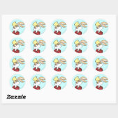 Sticker Rond Lola Bunny Super Cute (Feuille)