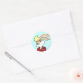 Sticker Rond Lola Bunny Super Cute (Enveloppe)