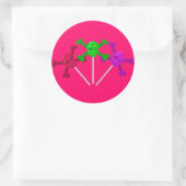 Sticker Rond Lollipopes (Sac)