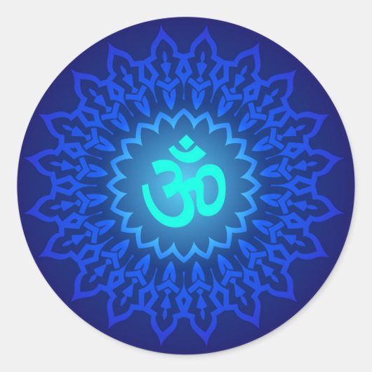Sticker Rond L'OM décoratif conçoivent (Devant)