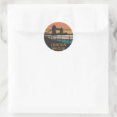 Sticker Rond London Bridge (Sac)