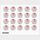 Sticker Rond London Bridge Cat (Feuille)
